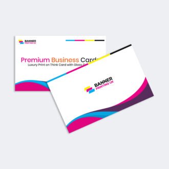 Premium Business Cards – Luxury Print on Thick Card with Gloss Option