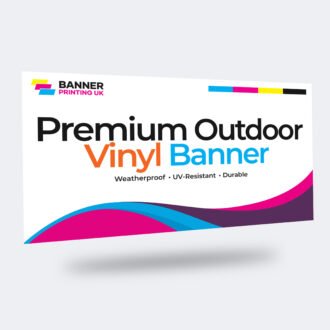 Premium Outdoor Vinyl Banner – Weatherproof & UV-Resistant