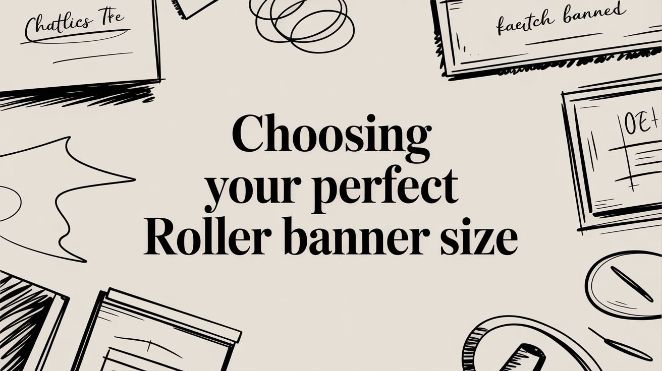 Choosing Your Perfect Roller Banner Size