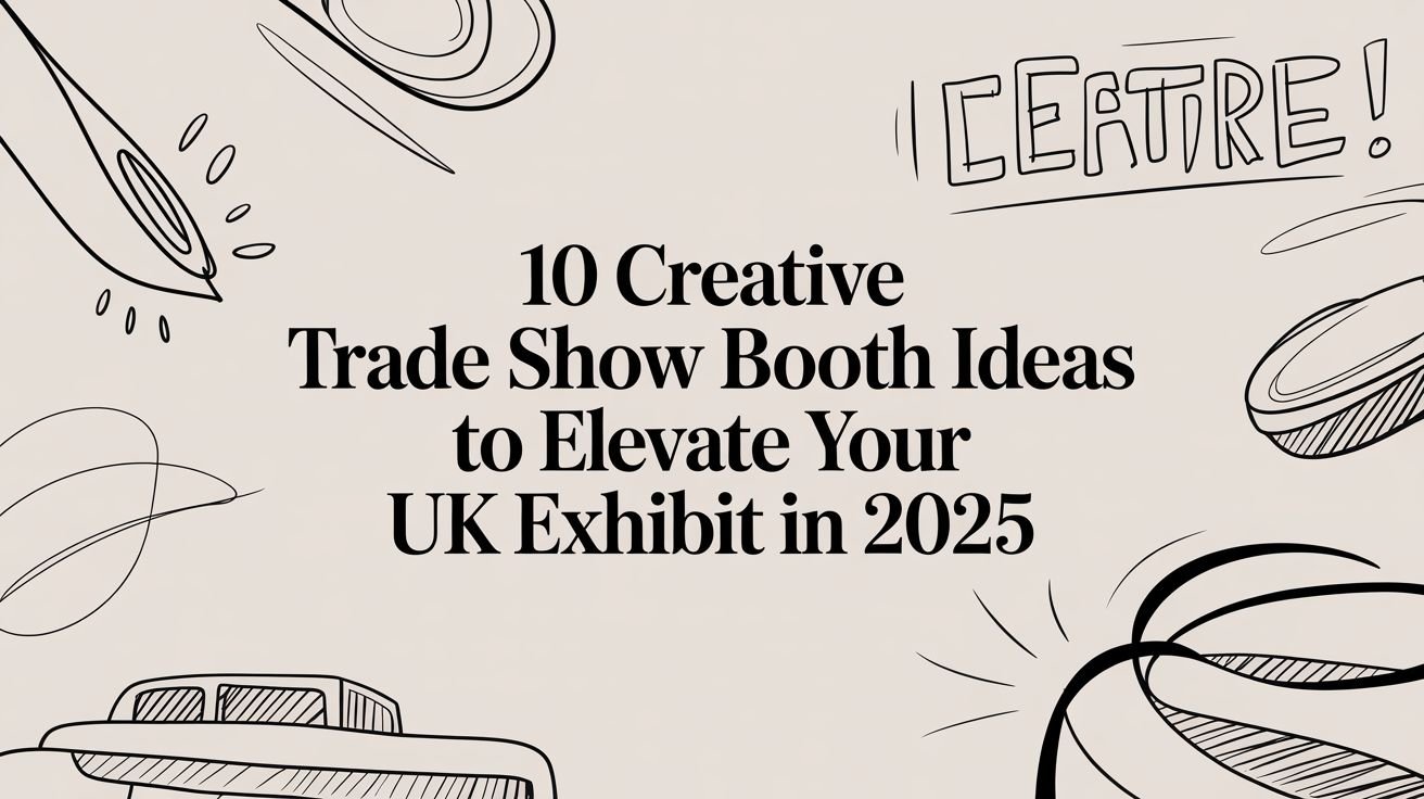 10 Creative Trade Show Booth Ideas to Elevate Your UK Exhibit in 2025