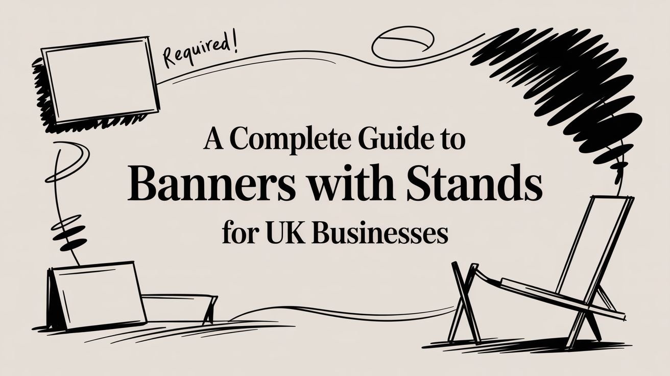 A Complete Guide to Banners With Stands for UK Businesses