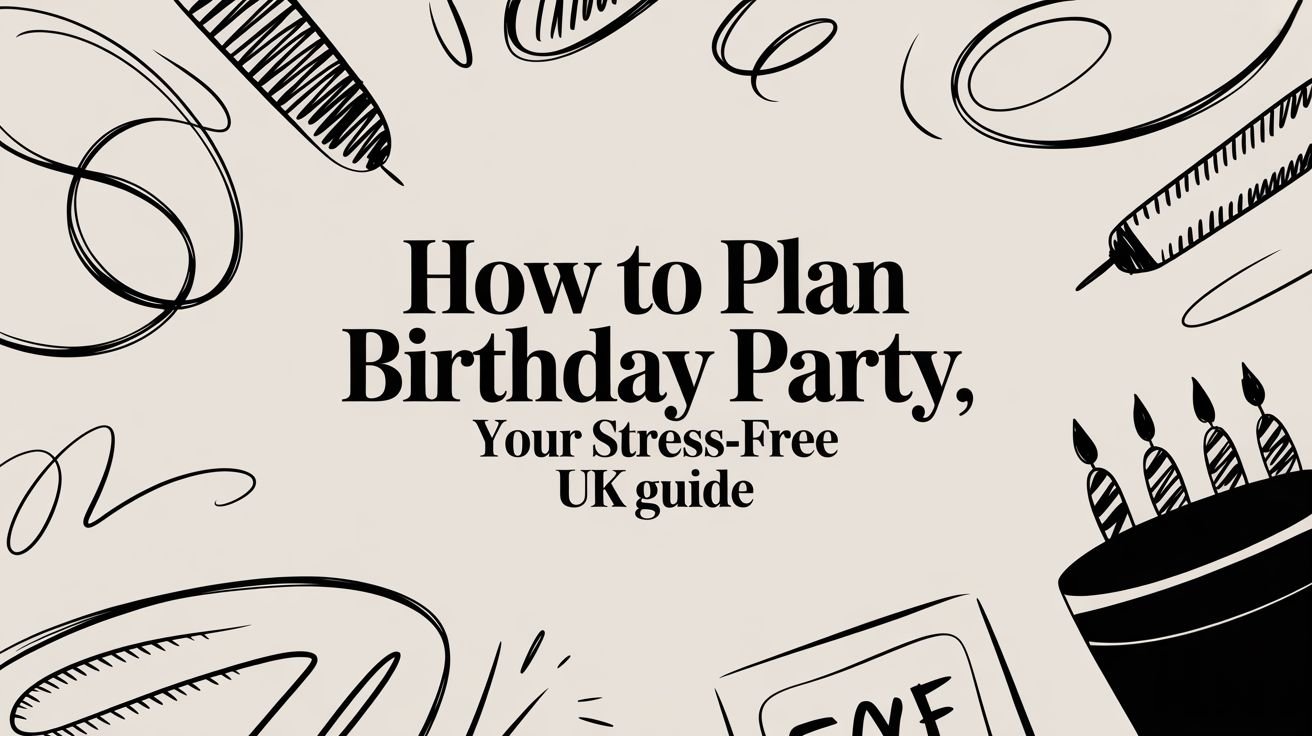 How to plan birthday party: Your Stress-Free UK Guide