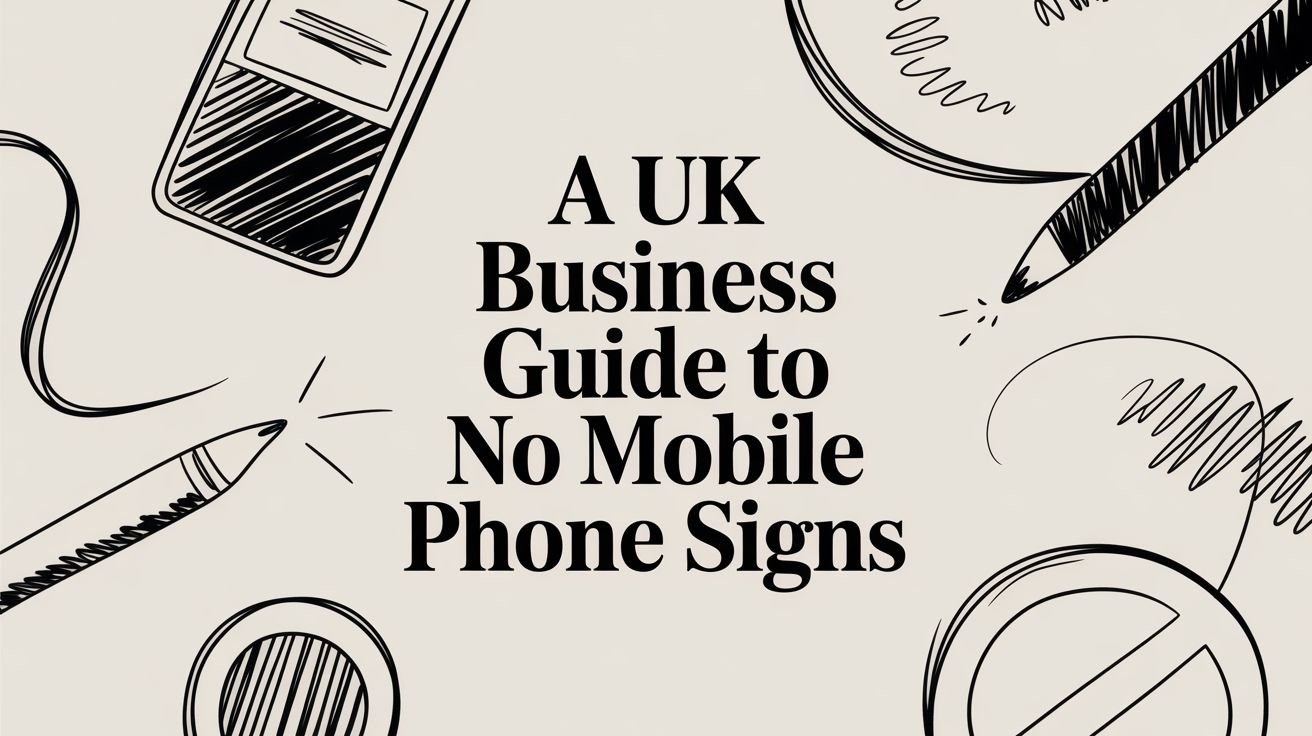 A UK Business Guide to No Mobile Phone Signs