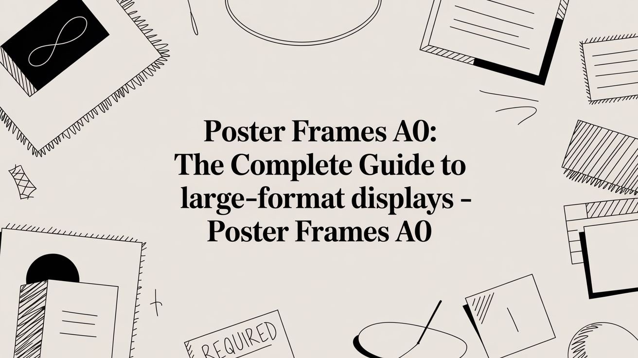 Poster frames a0: The Complete Guide to Large-Format Displays – poster frames a0