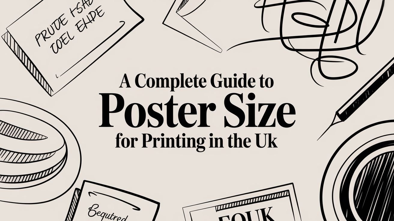 A Complete Guide to Poster Size for Printing in the UK