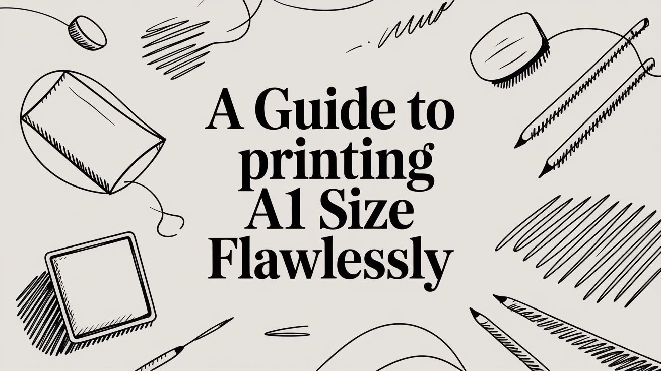 A Guide to Printing A1 Size Flawlessly