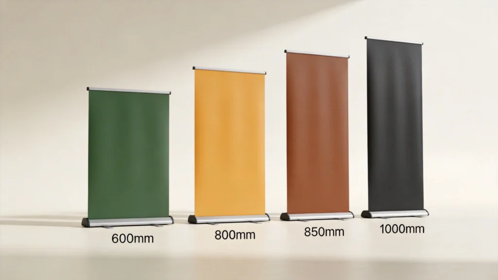 Choosing the Right Standard Roller Banner Size for Events