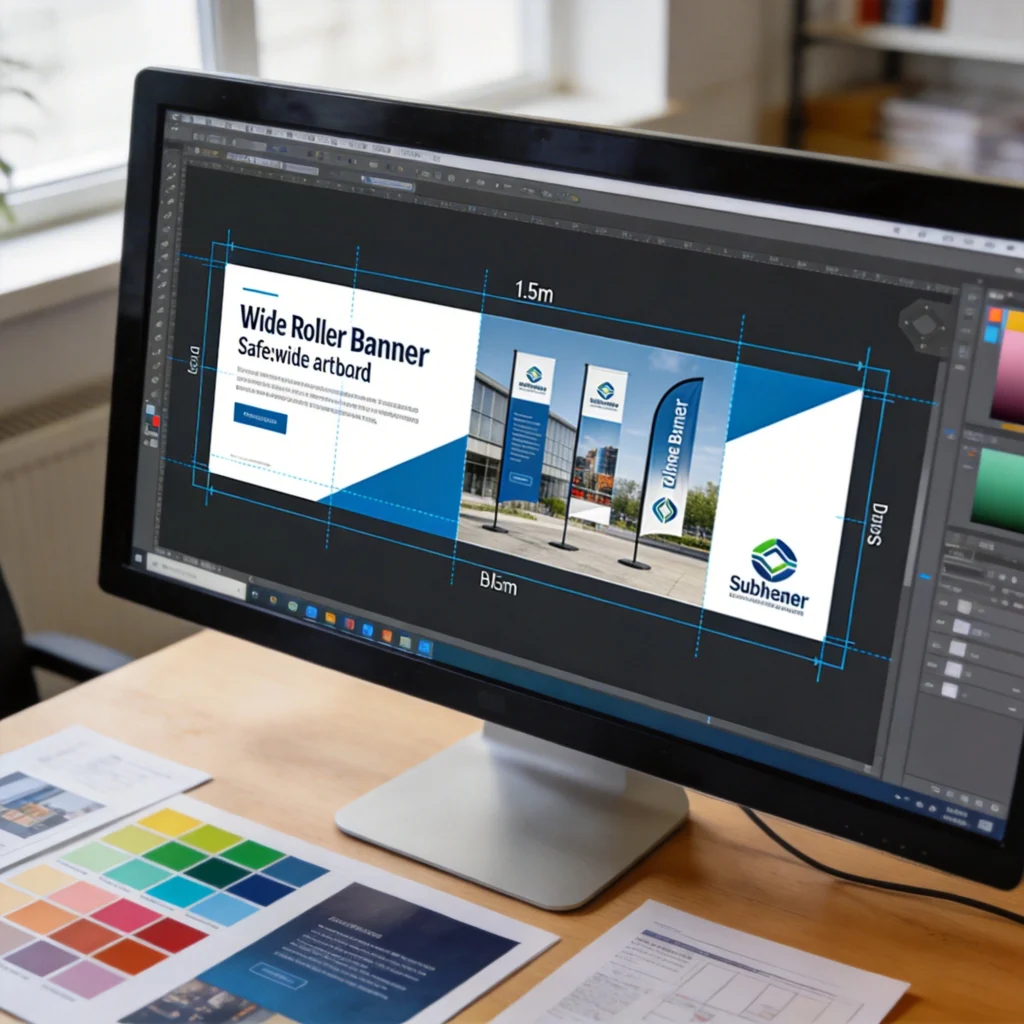 How to Design Effective Wide Roller Banners