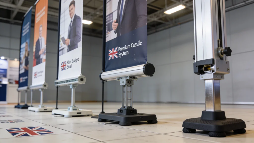 Choosing Roller Banner Stands for Exhibitions vs Retail