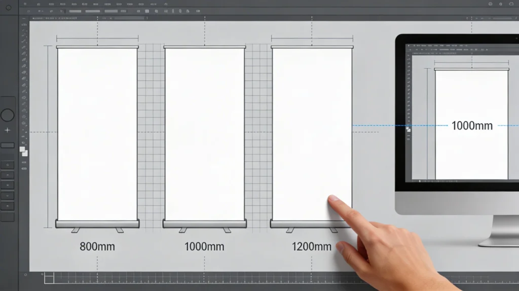 Design Best Practices When Working with a Roller Banner Template