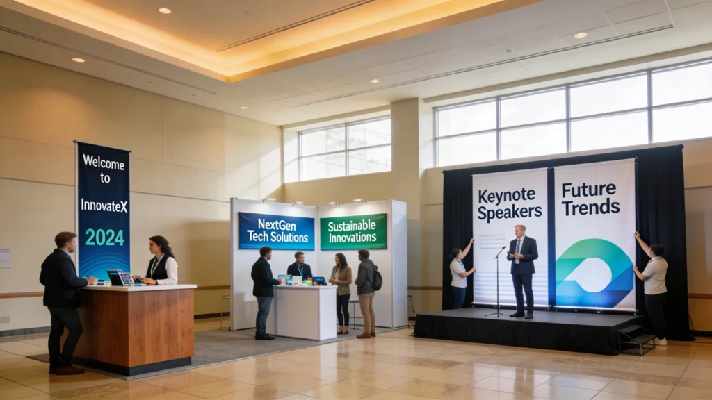 Designing Artwork to Fit Roller Banner Sizes Accurately