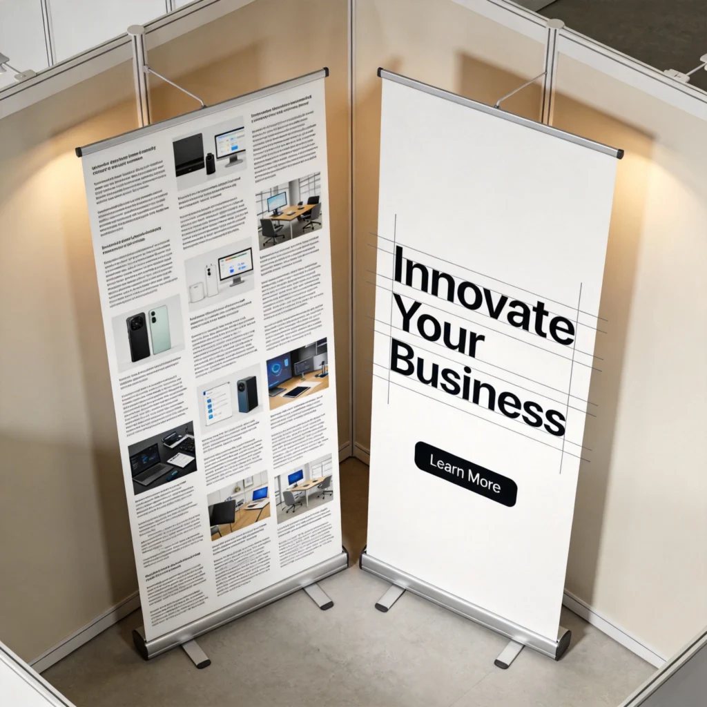 Fundamentals of Effective Roller Banner Design and Layout
