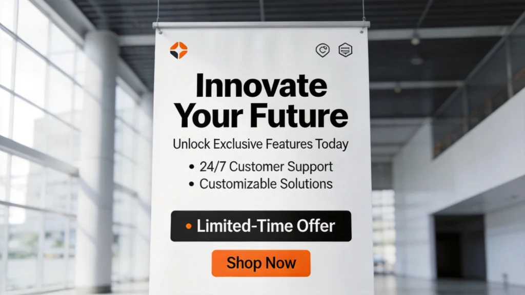 Roller Banner Design Ideas for Branding, Events and Retail Campaigns