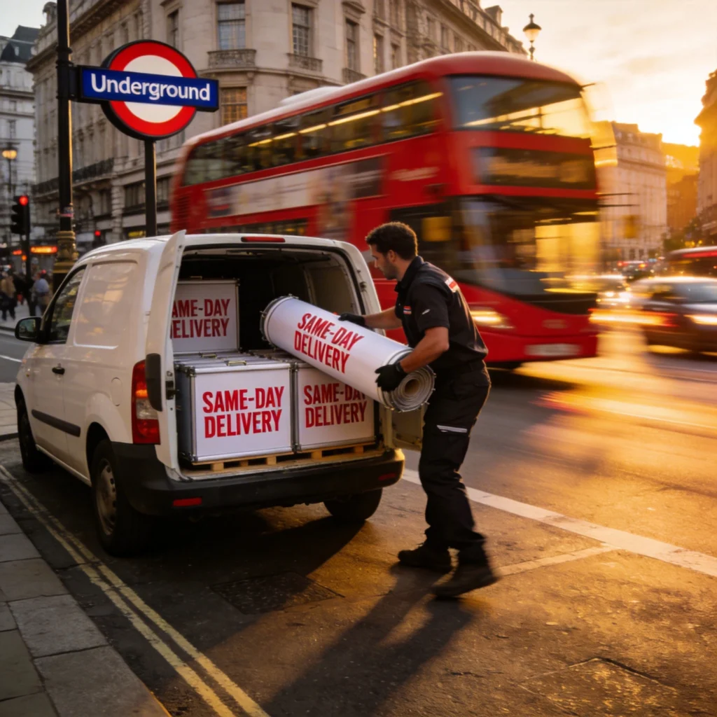 Roller Banners London: Same-Day and Next-Day Delivery Options