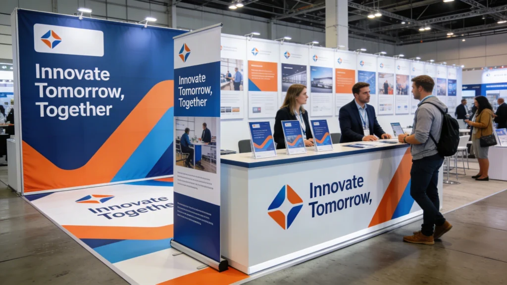 Best Use Cases for a Desktop Roller Banner in Business