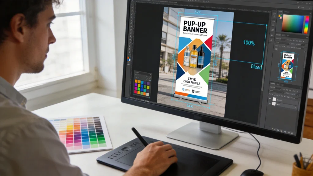 How to Work with a Pop Up Banner Printing Supplier