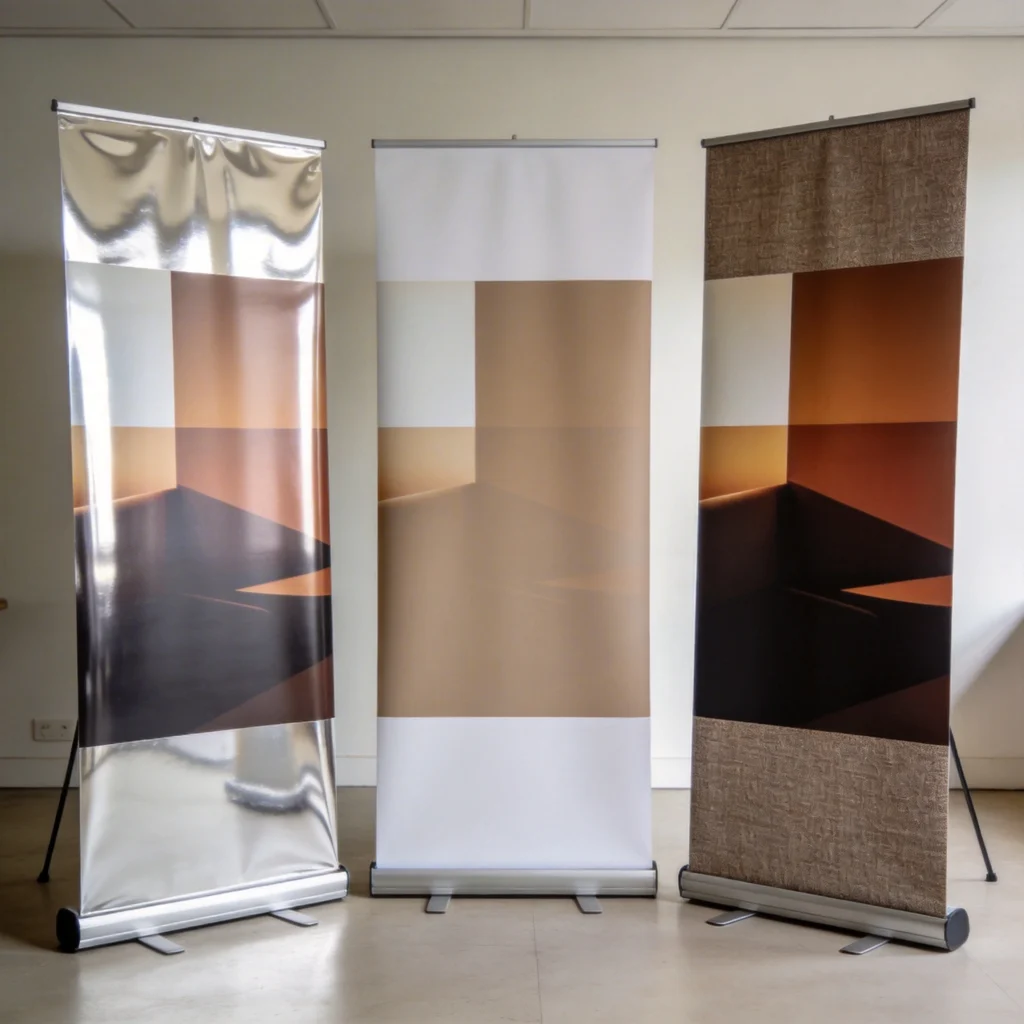 Choosing Materials and Finishes for Pop Up Banner Printing