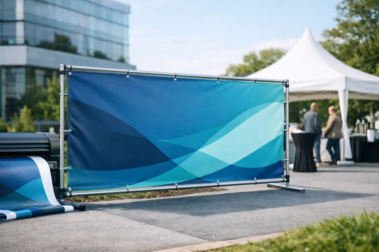 Outdoor Promotional Banner Printing That Performs
