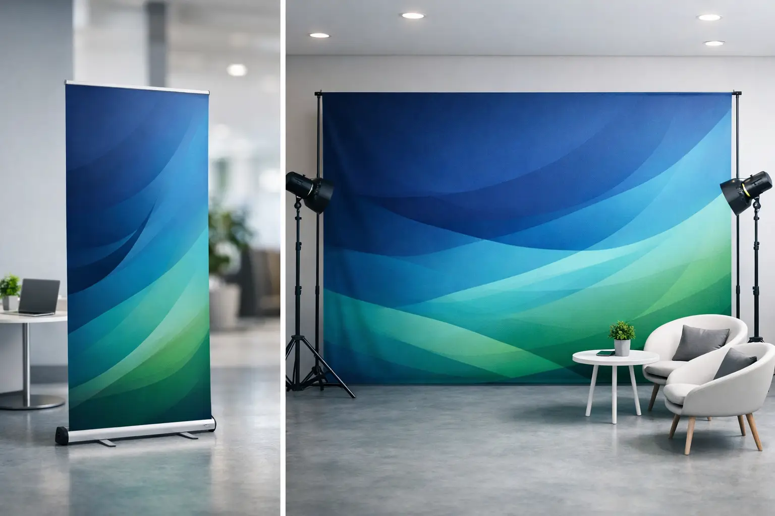 Roller Banners vs Backdrops: Which Works Best?