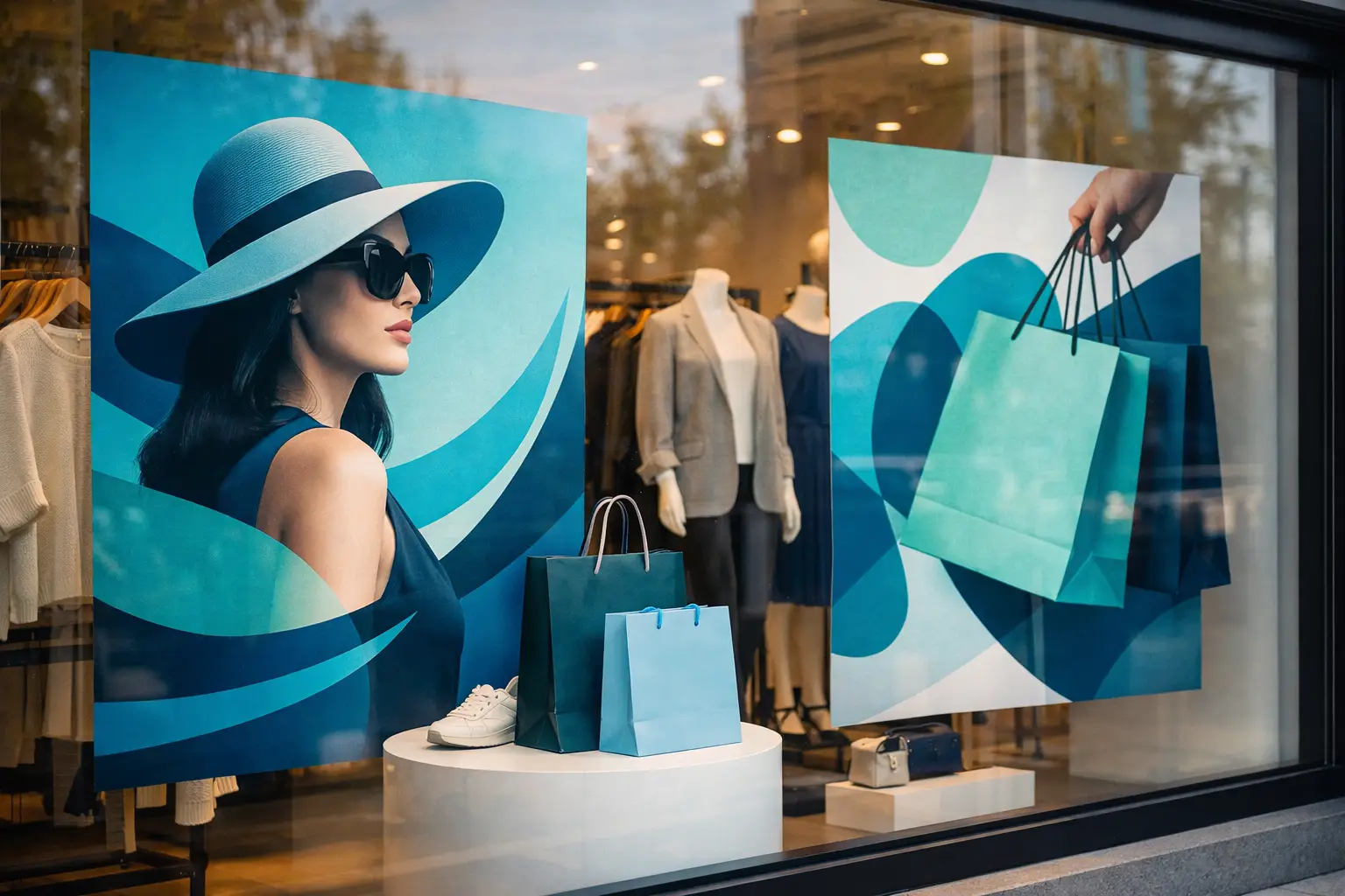 Shop Window Display Printing That Gets Seen