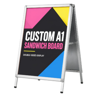 Custom A1 Sandwich Frame