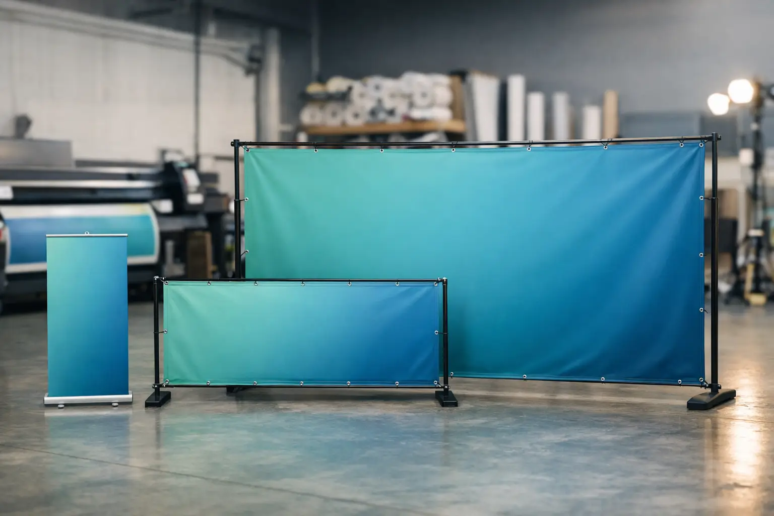 Banner Printing Size Guide for Every Display