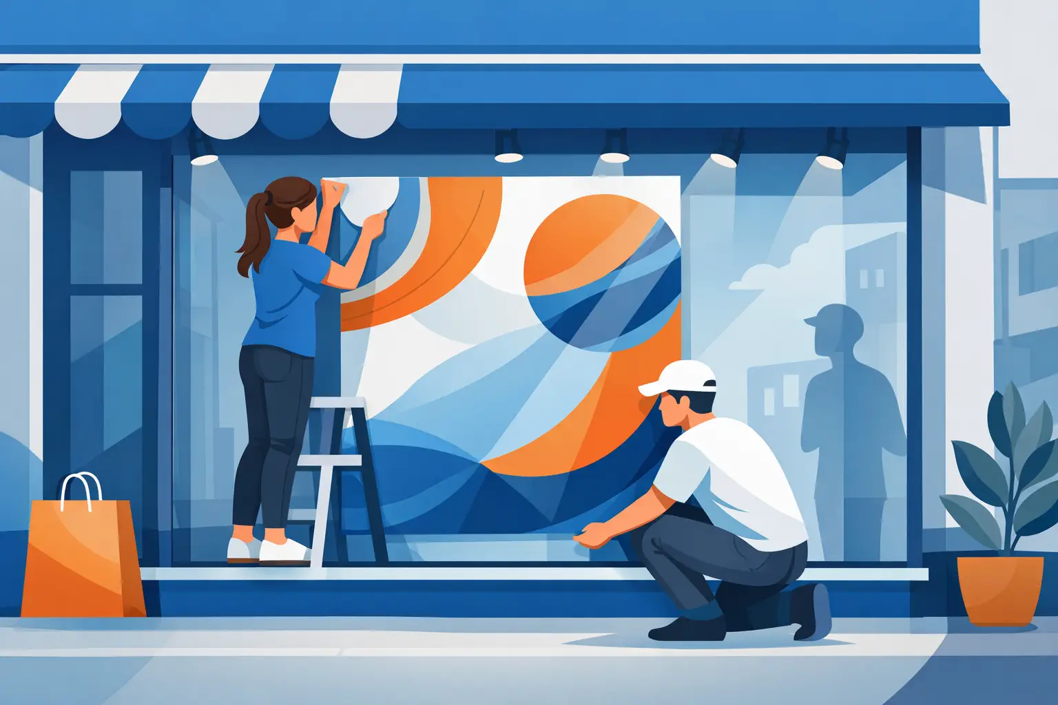 Shop Window Poster Printing That Gets Noticed