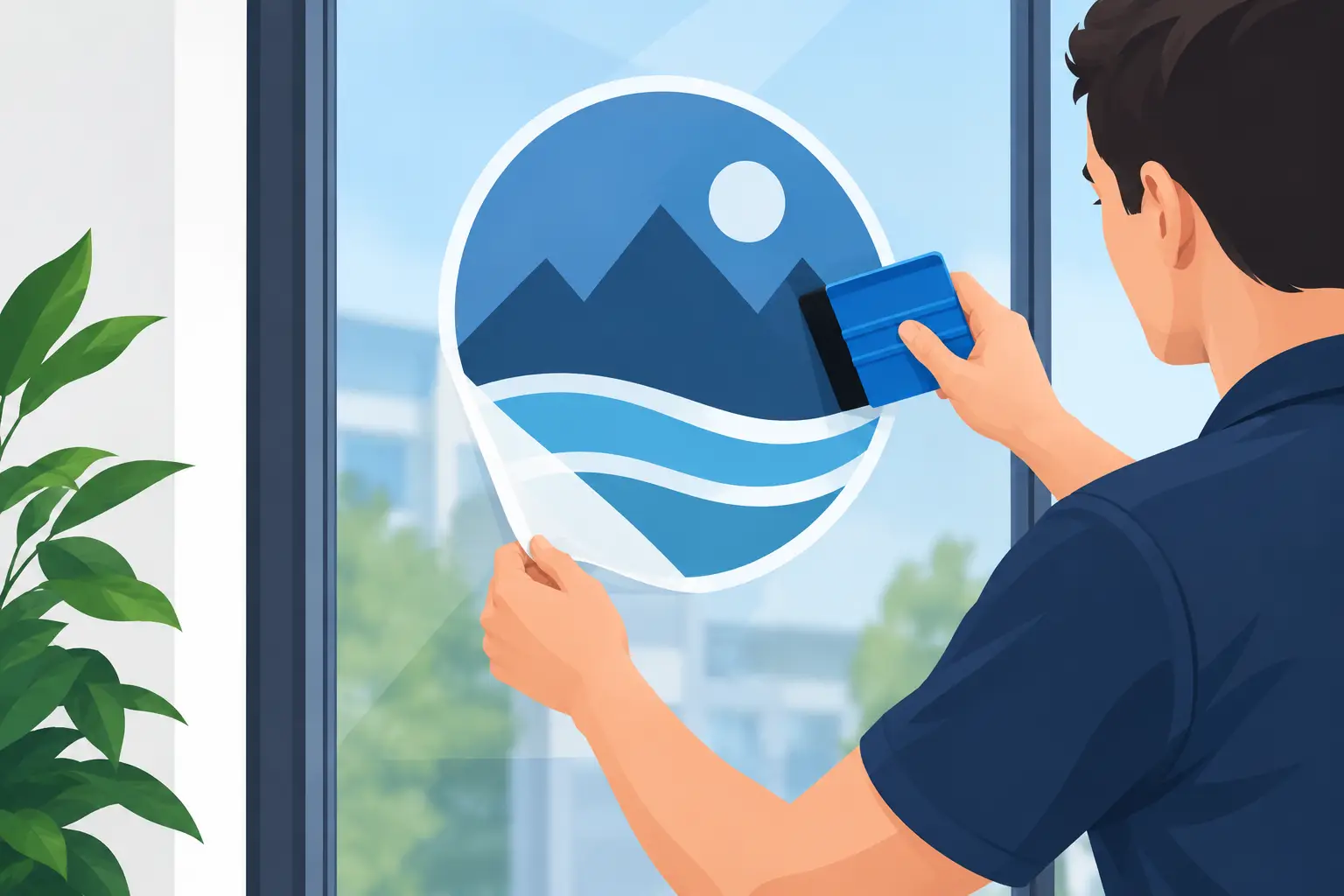 How to Apply Window Stickers Without Bubbles
